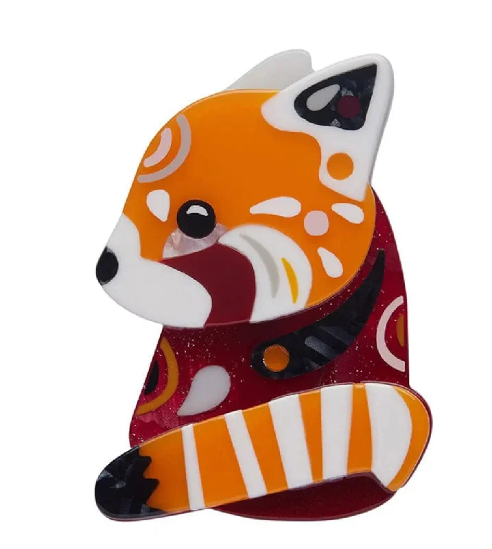 Erstwilder - The Rakish Red Panda Brooch - Pete Cromer Wildlife (2022)