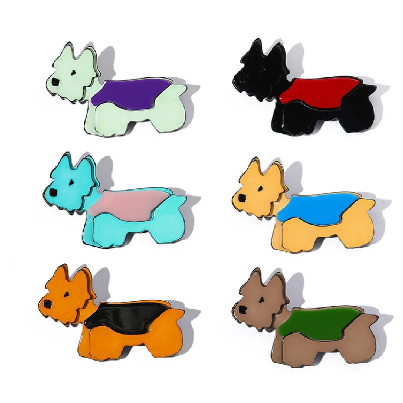 Bark- the Little Scottie Dog Brooch