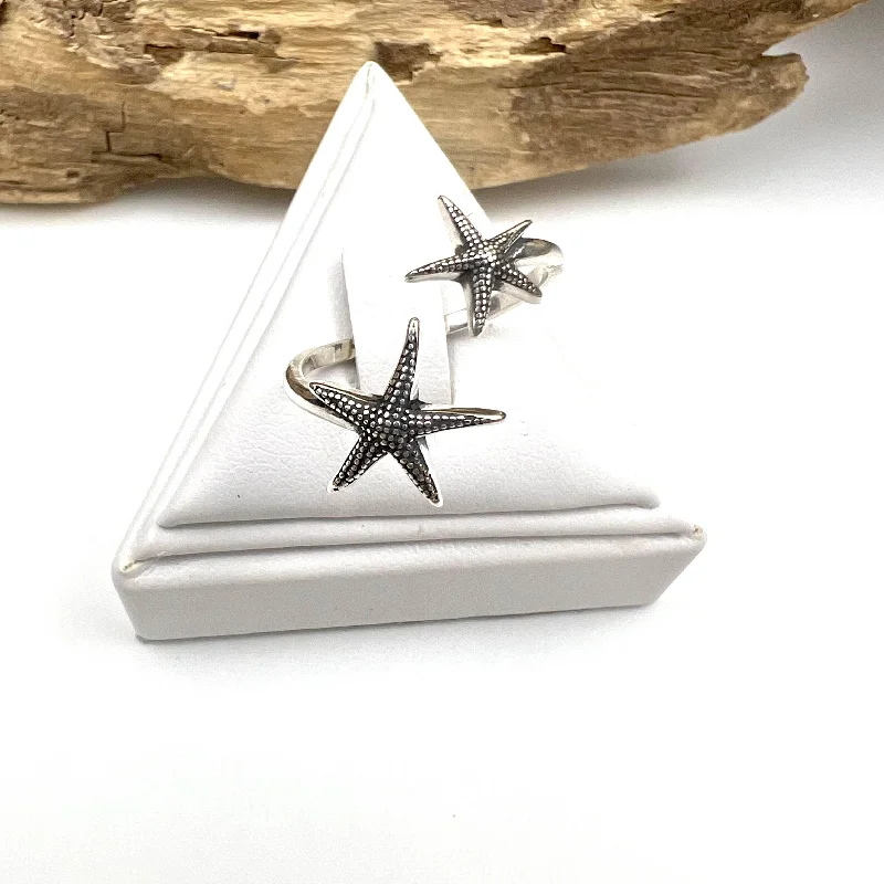 Sterling Silver Starfish Ring