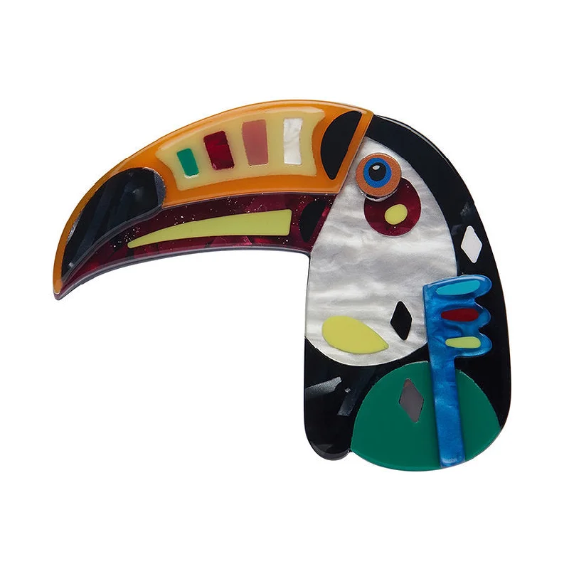 Erstwilder - The Tactful Toucan Brooch - Pete Cromer Wildlife (2022)