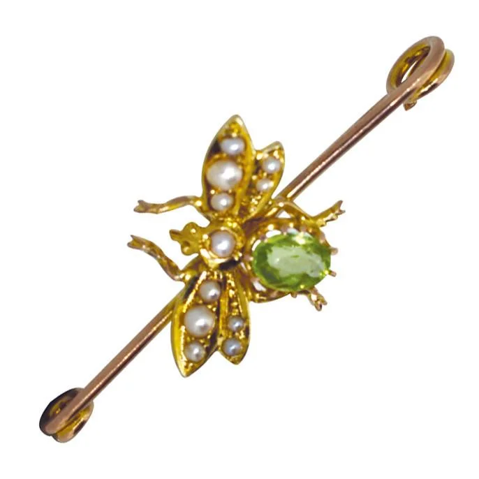 Peridot 'Bug' Brooch