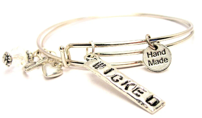 Wicked Expandable Bangle Bracelet Set