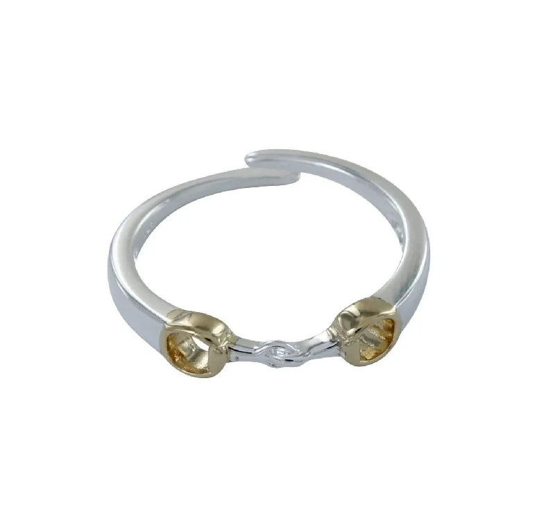 Sterling Silver Snaffle Ring