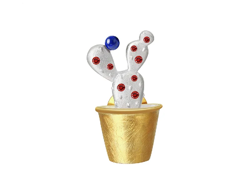 Cute Cactus Brooch