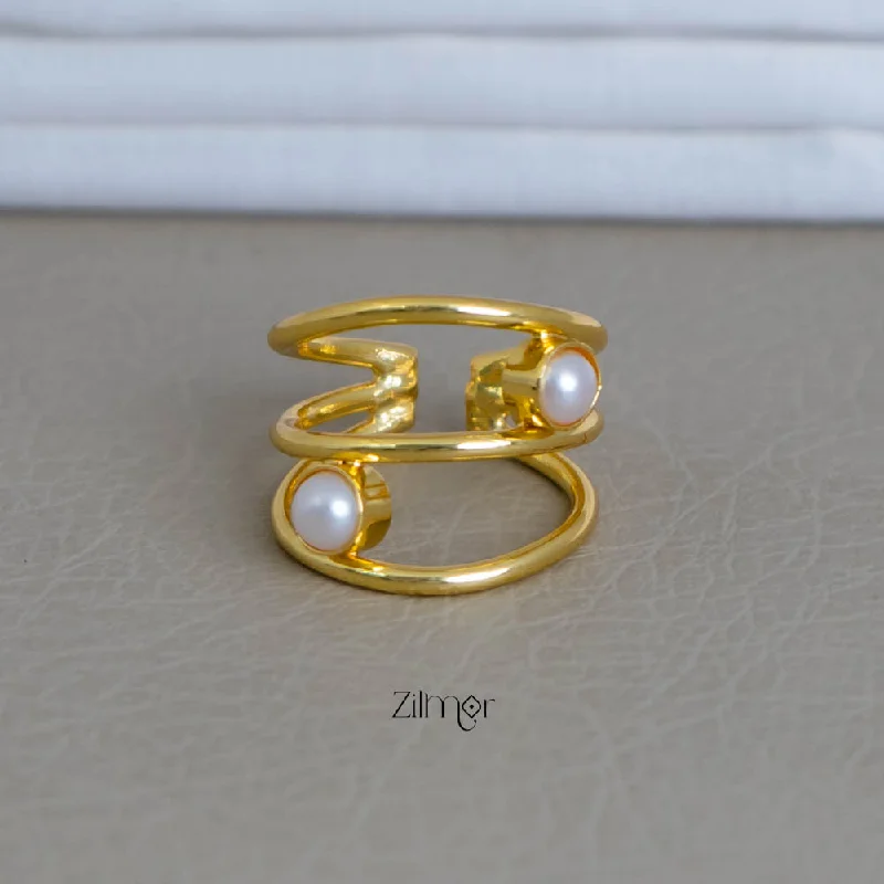 AS101968 - Multi layer Pearl Ring