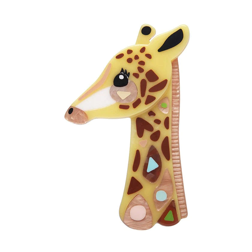 Erstwilder - The Genteel Giraffe Brooch - Pete Cromer Wildlife (2022)