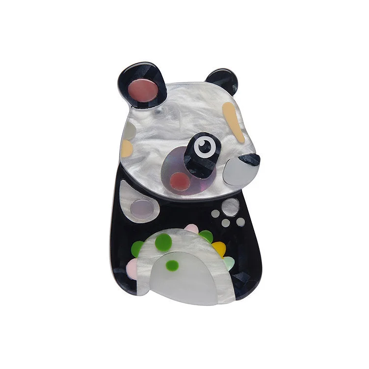 Erstwilder - The Patient Panda Mini Brooch - Pete Cromer Wildlife (2022)