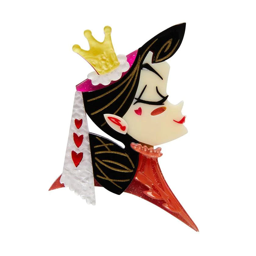 Erstwilder - Queen of Hearts Brooch - Kitschy Witch (2021)