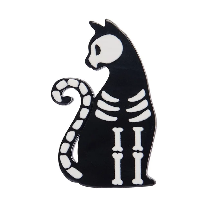 Erstwilder - Bone Cat Mini Brooch - Best of Halloween (2024)