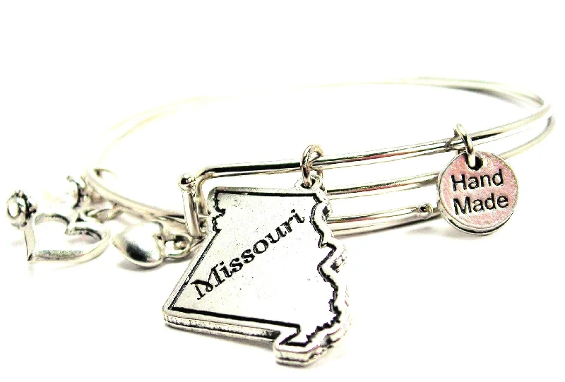 Missouri Expandable Bangle Bracelet Set