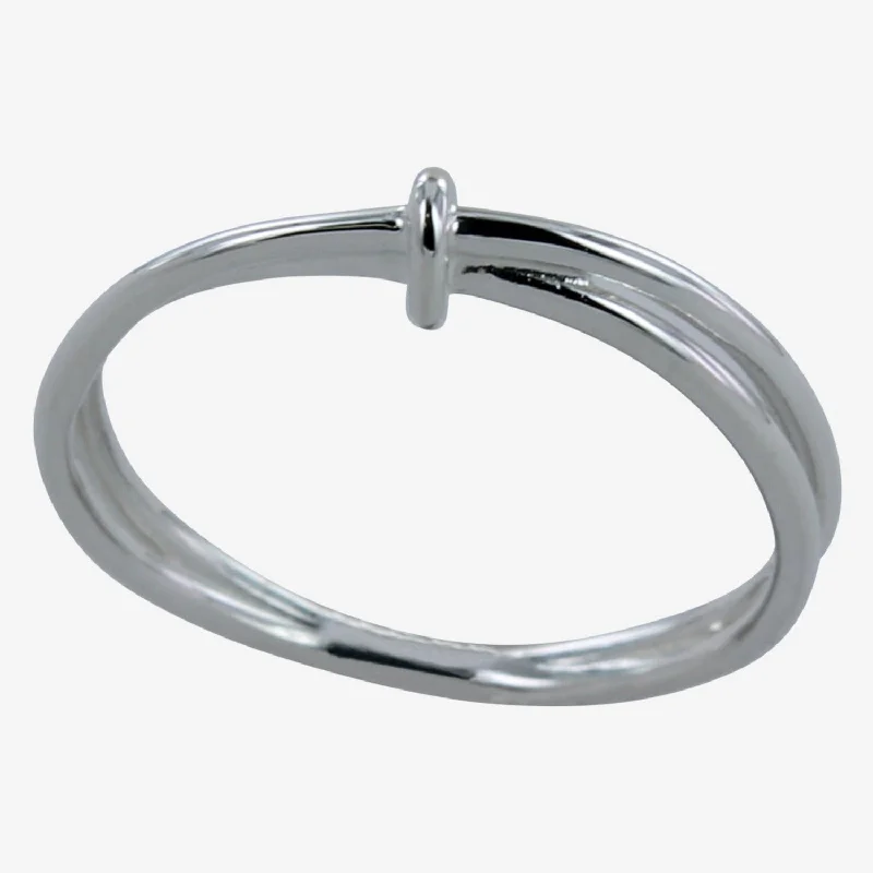 Sterling Silver Stack Ring