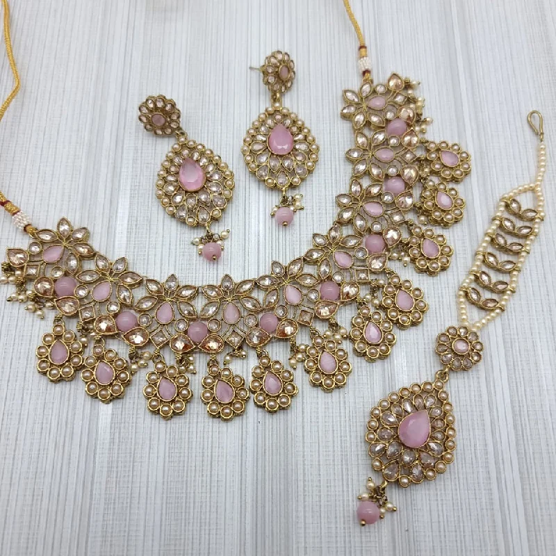 JCM Gold Plated Necklace Set